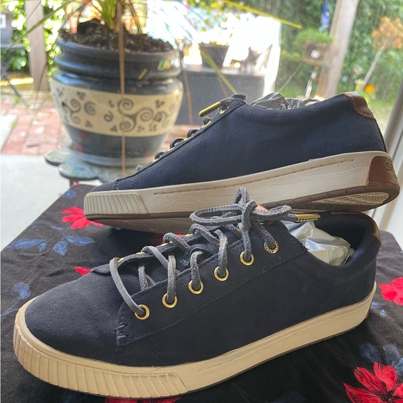 Sperry Anchor Plushwave LTT Shoes Navy Blue MINT Condition SneakersWomens 7.5 M - Picture 5 of 8
